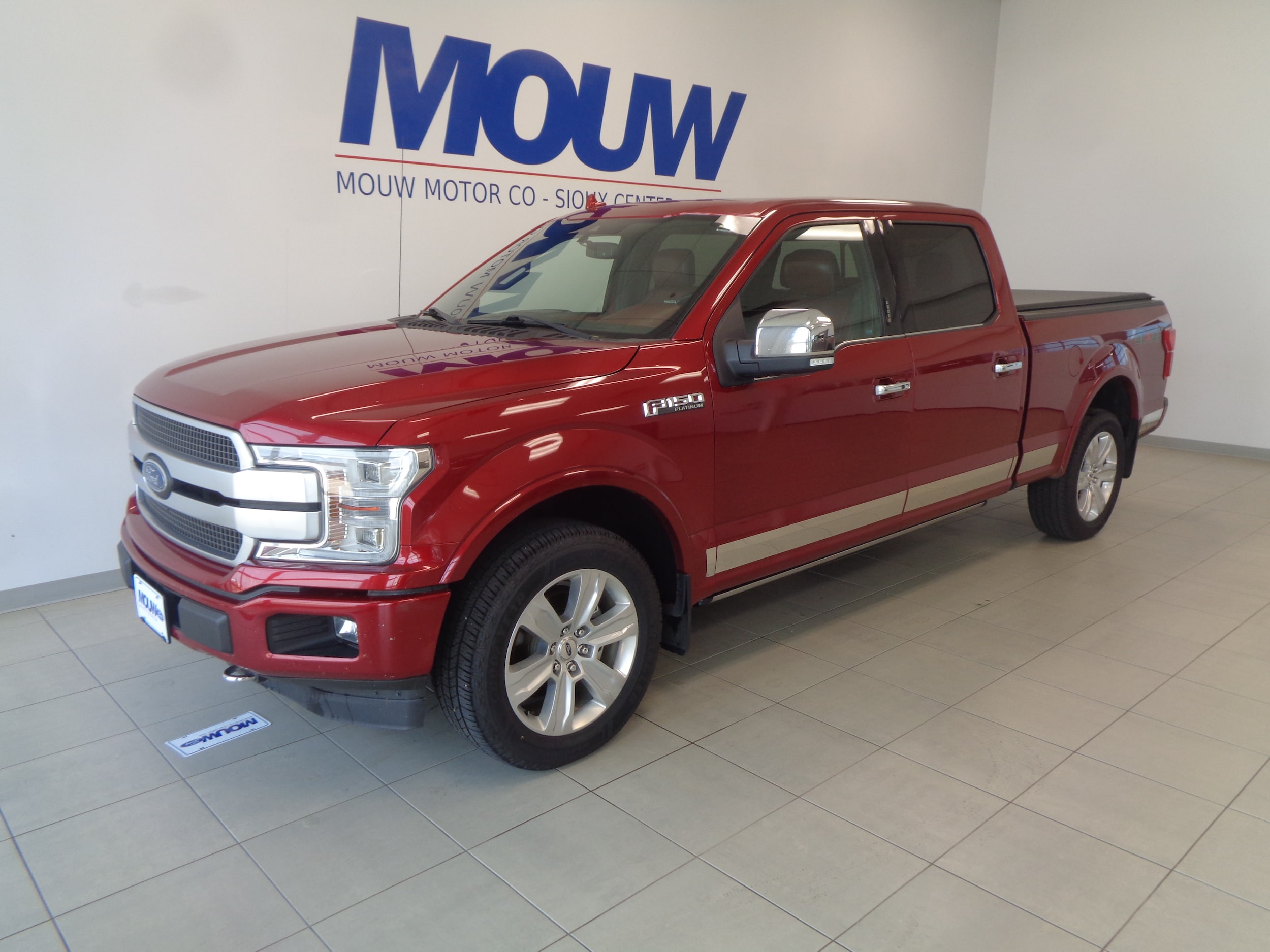 Used 2018 Ford F-150 Platinum with VIN 1FTFW1EG4JFA72287 for sale in Sioux Center, IA