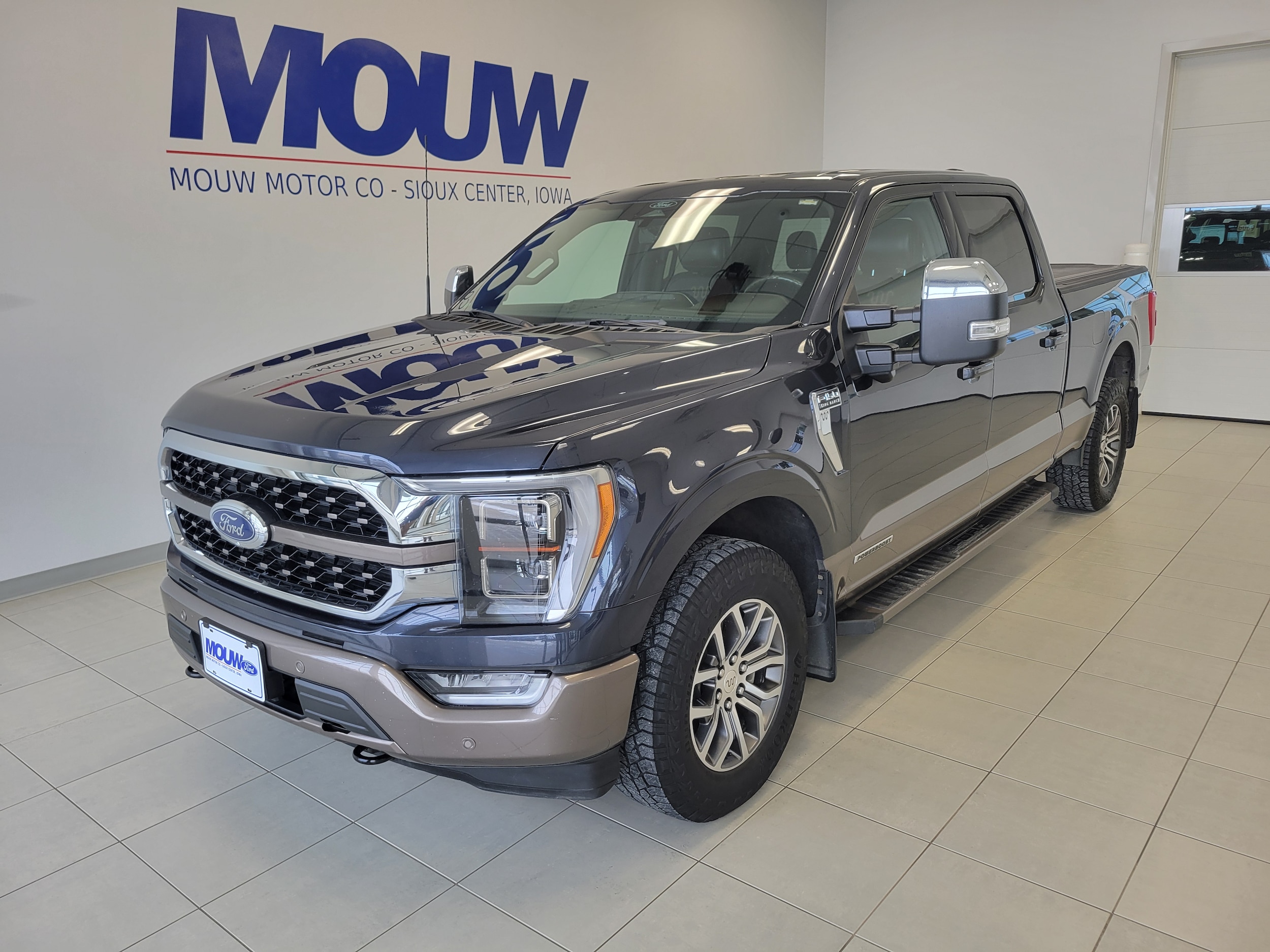 Used 2022 Ford F-150 King Ranch with VIN 1FTFW1ED5NFB16339 for sale in Sioux Center, IA