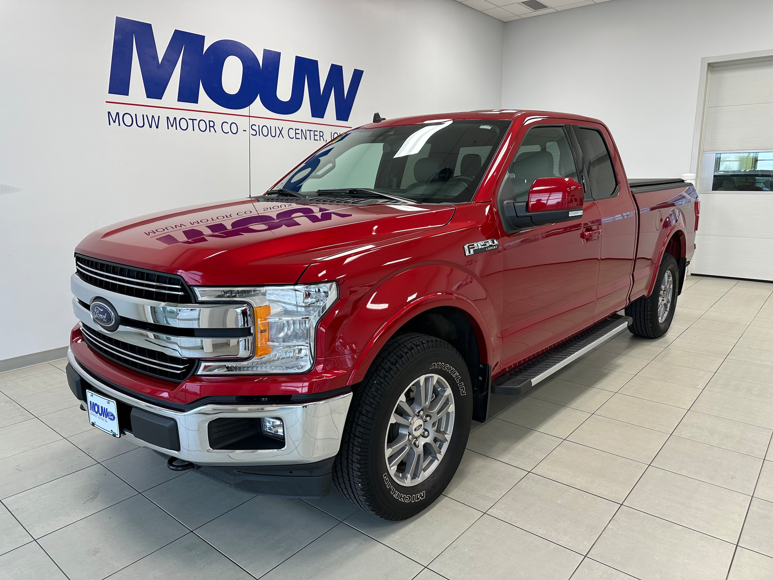 Used 2020 Ford F-150 Lariat with VIN 1FTFX1E44LKD76426 for sale in Sioux Center, IA