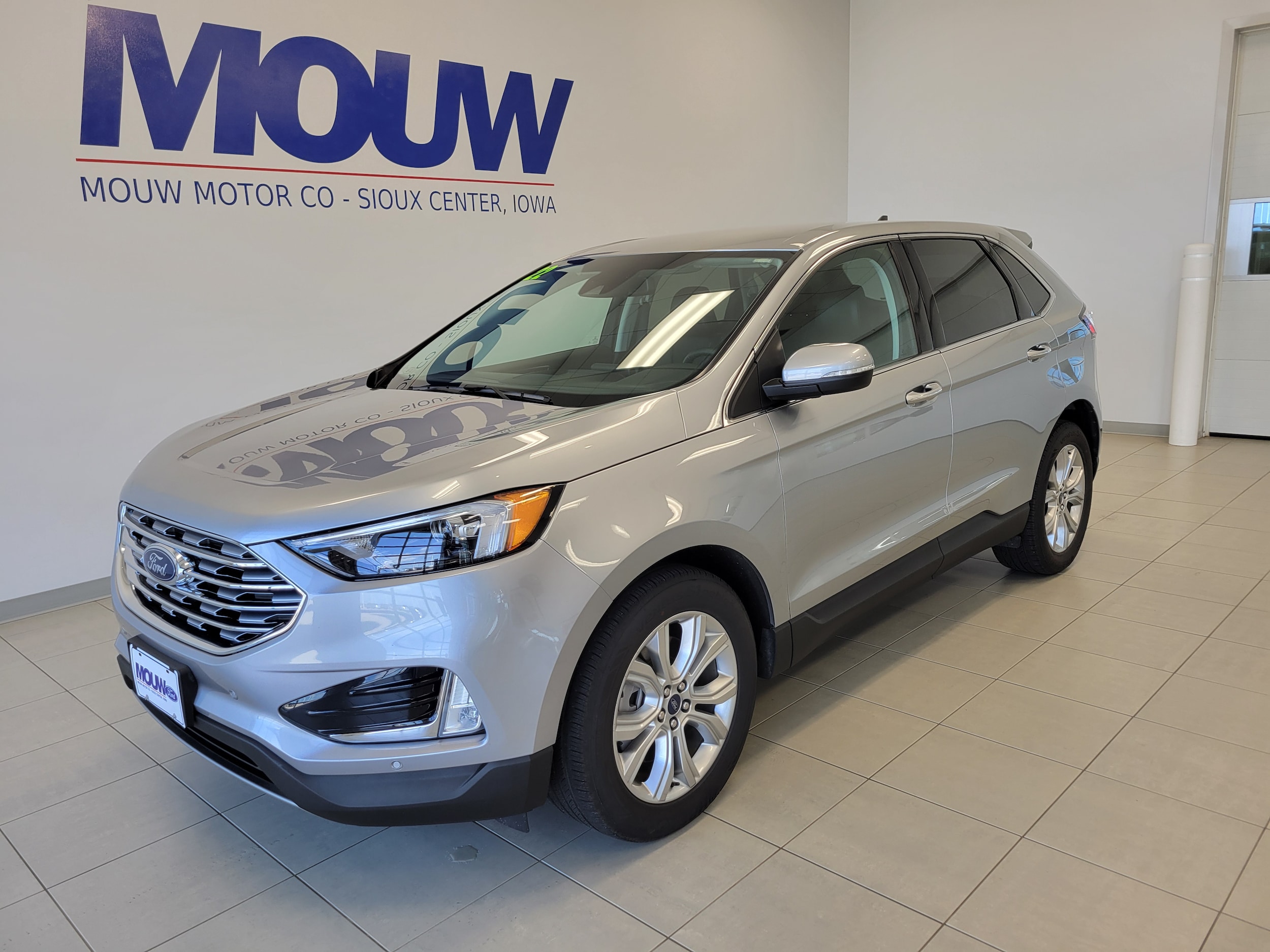 Used 2022 Ford Edge Titanium with VIN 2FMPK4K90NBA72037 for sale in Sioux Center, IA