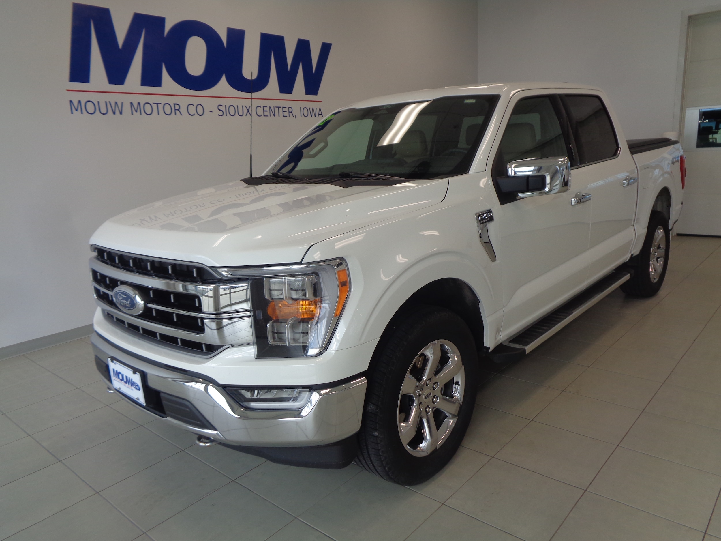 Used 2022 Ford F-150 Lariat with VIN 1FTFW1E88NFB60872 for sale in Sioux Center, IA