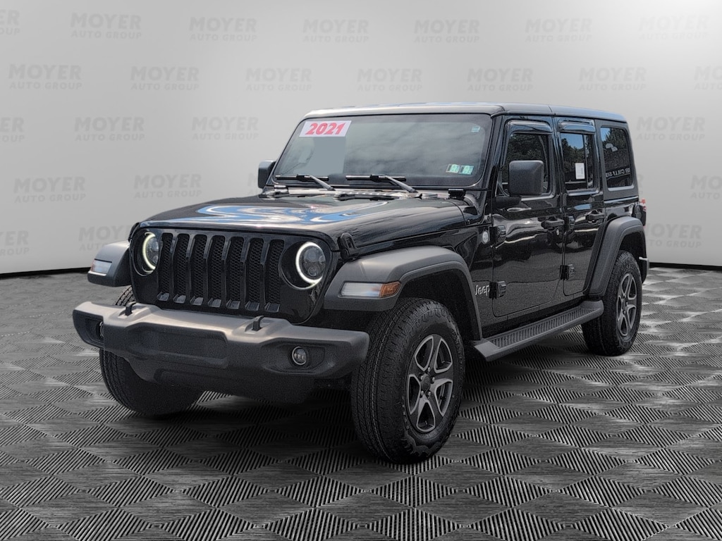 Certified 2021 Jeep Wrangler Unlimited Sport S Unlimited Sport S 4x4