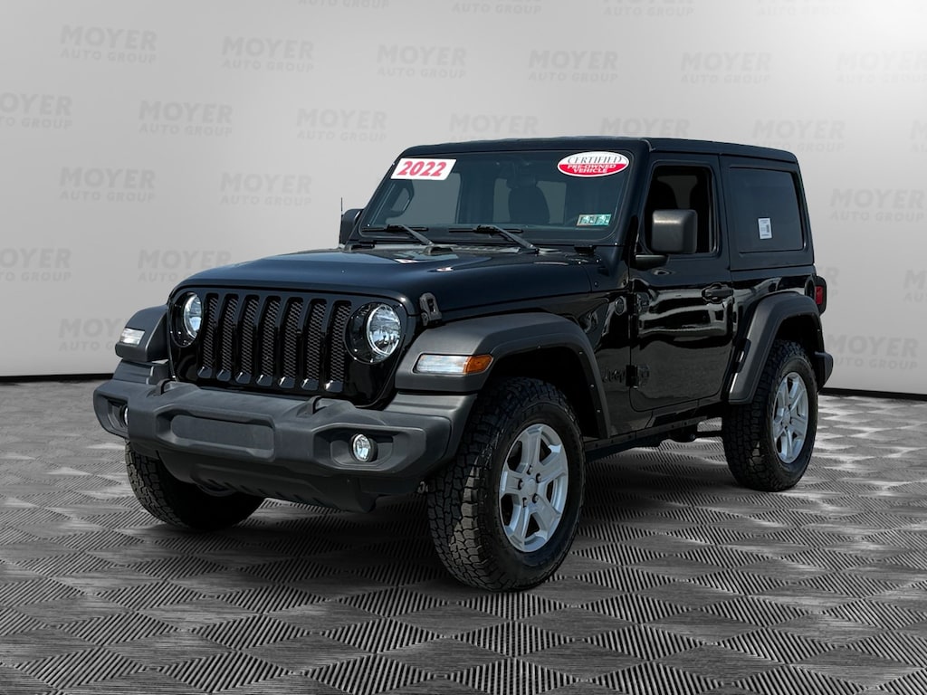 Certified 2022 Jeep Wrangler Sport S Sport S 4x4