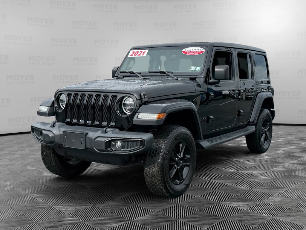 Certified 2021 Jeep Wrangler Unlimited Sahara Altitude Unlimited Sahara Altitude 4x4