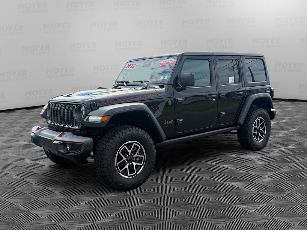 Certified 2025 Jeep Wrangler Rubicon Rubicon 4x4