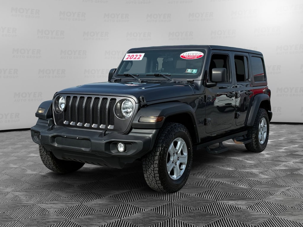 Used 2022 Jeep Wrangler Unlimited Sport S Unlimited Sport S 4x4