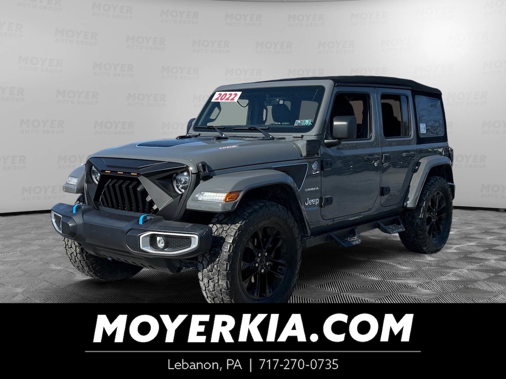 Used 2022 Jeep Wrangler Unlimited 4xe Sahara SUV