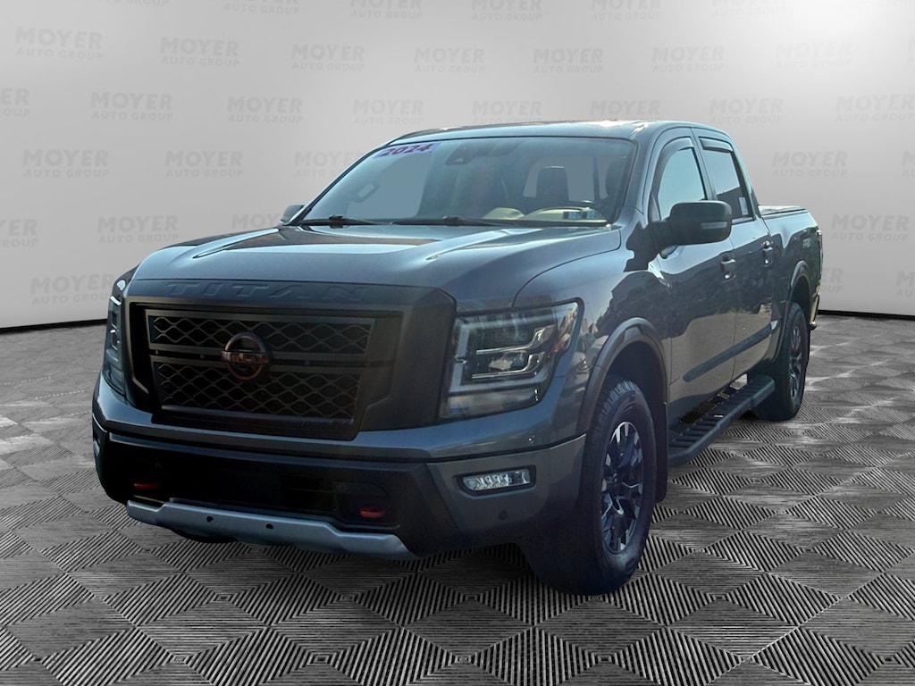 Certified 2024 Nissan Titan PRO-4X Truck Crew Cab