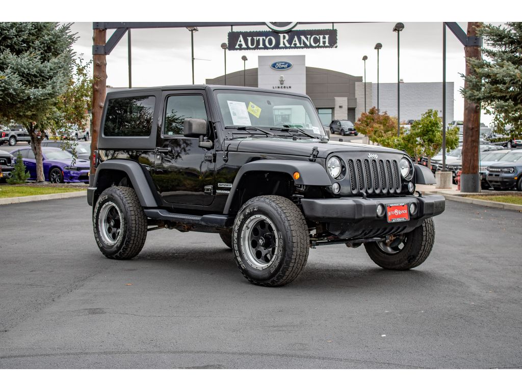 Used 2017 Jeep Wrangler Sport with VIN 1C4AJWAG5HL740542 for sale in Mountain Home, ID