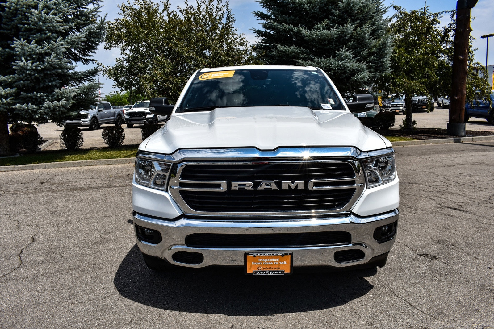 Used 2021 RAM Ram 1500 Pickup Big Horn/Lone Star with VIN 1C6SRFFT8MN771714 for sale in Mountain Home, ID