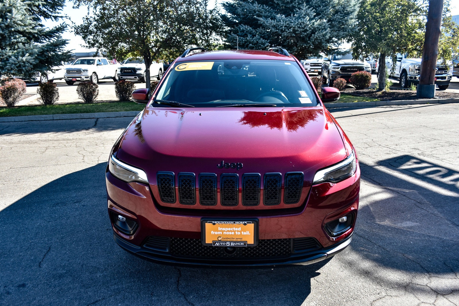 Certified 2021 Jeep Cherokee Altitude with VIN 1C4PJLLB6MD232143 for sale in Mountain Home, ID