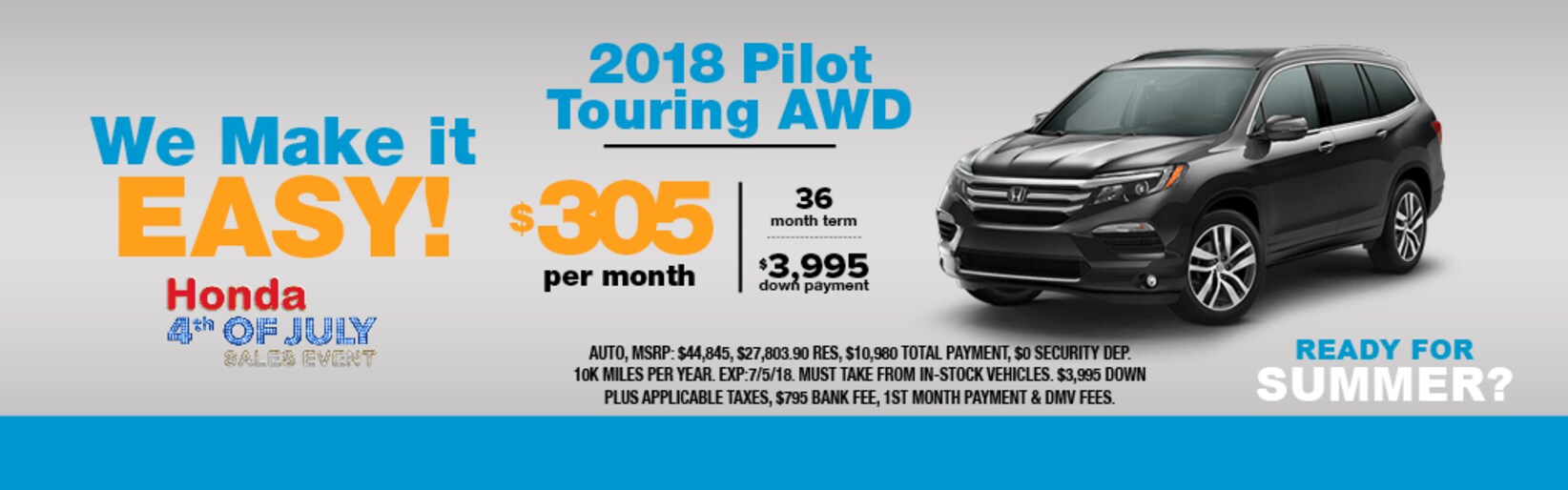 Honda Dealership in Bedford Hills NY, Serving White Plains