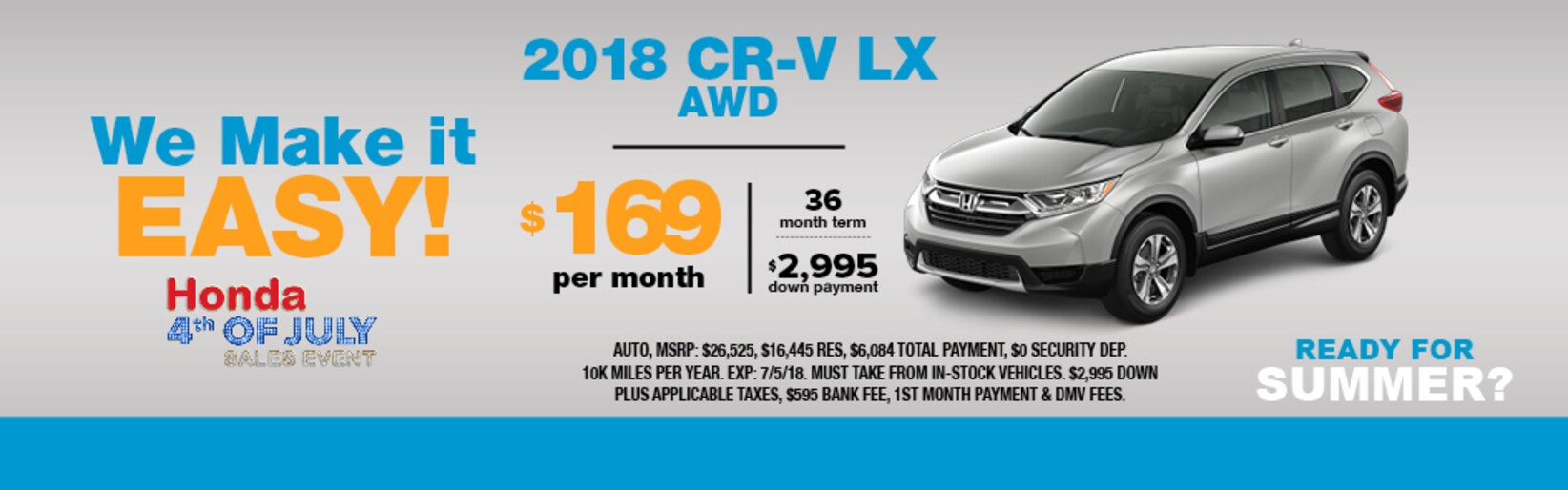 Honda Dealership in Bedford Hills NY, Serving White Plains