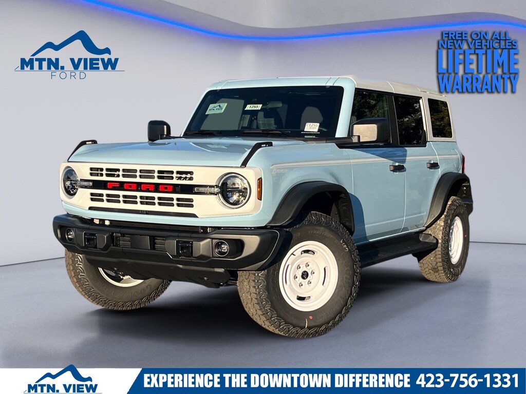 New 2025 Ford Bronco Heritage Edition SUV