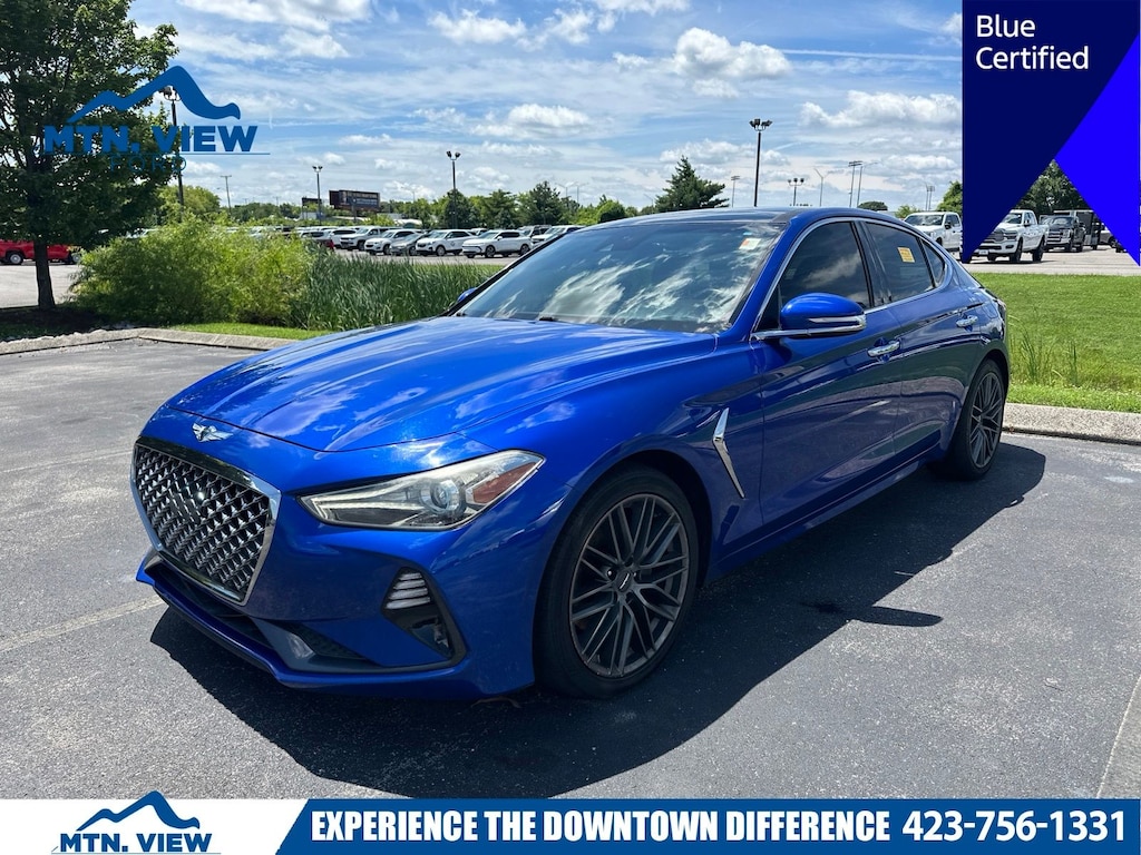 Certified 2019 Genesis G70 2.0T Advanced Sedan