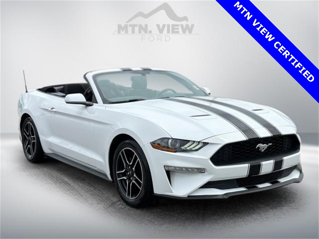 Certified 2018 Ford Mustang EcoBoost with VIN 1FATP8UH4J5112690 for sale in Chattanooga, TN