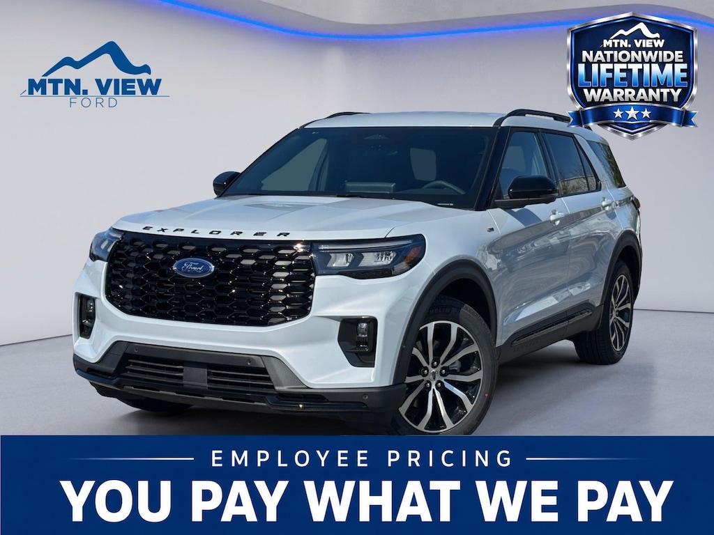 New 2026 Ford Explorer ST-Line SUV