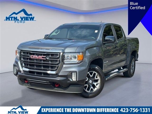 Certified Pre-Owned 2021 GMC Canyon AT4 w/Leather