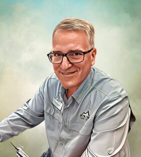 Staff member Doug Cawood from 27f253b754f3
