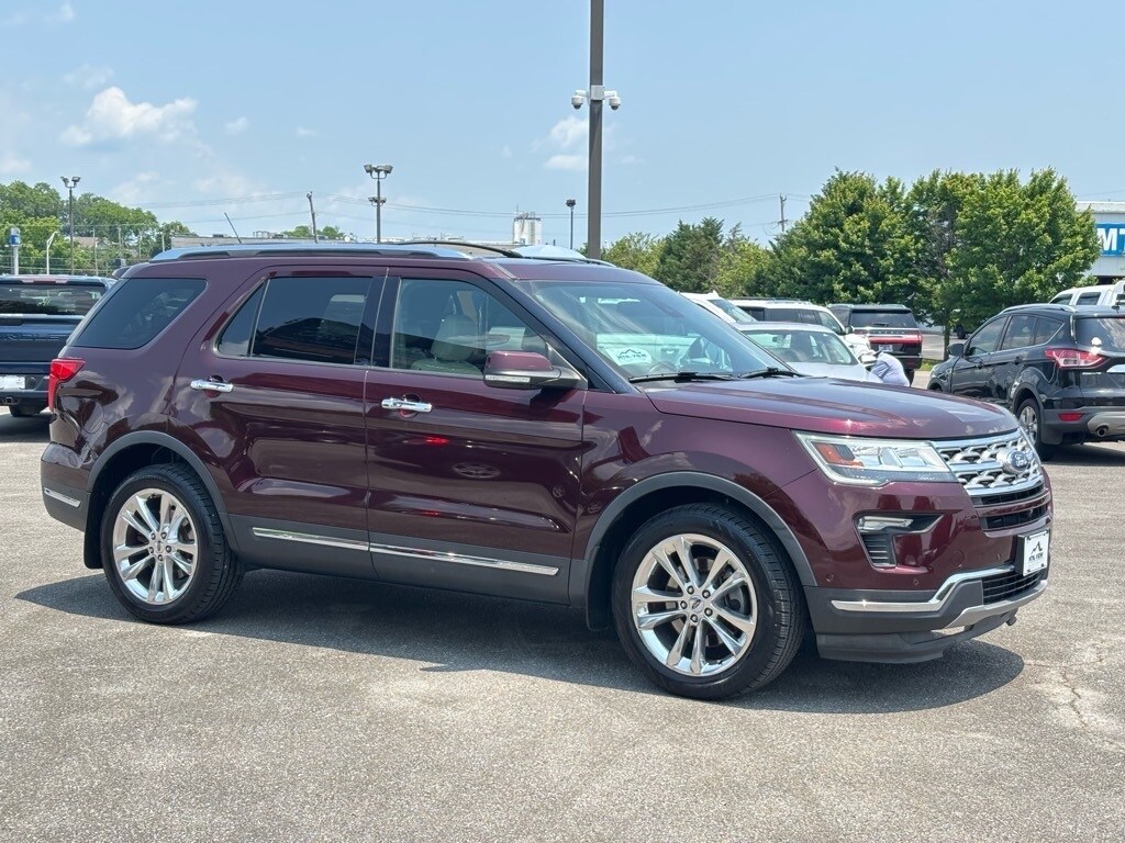 Certified 2018 Ford Explorer Limited with VIN 1FM5K8FH6JGC02177 for sale in Chattanooga, TN