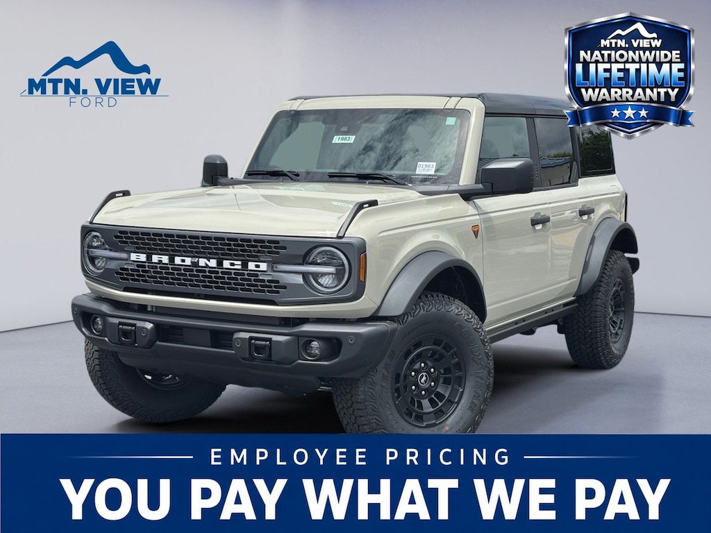 New 2026 Ford Bronco Badlands SUV