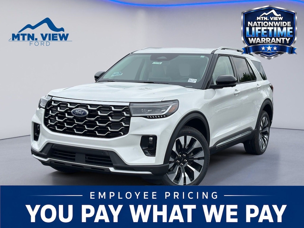 New 2026 Ford Explorer Platinum SUV