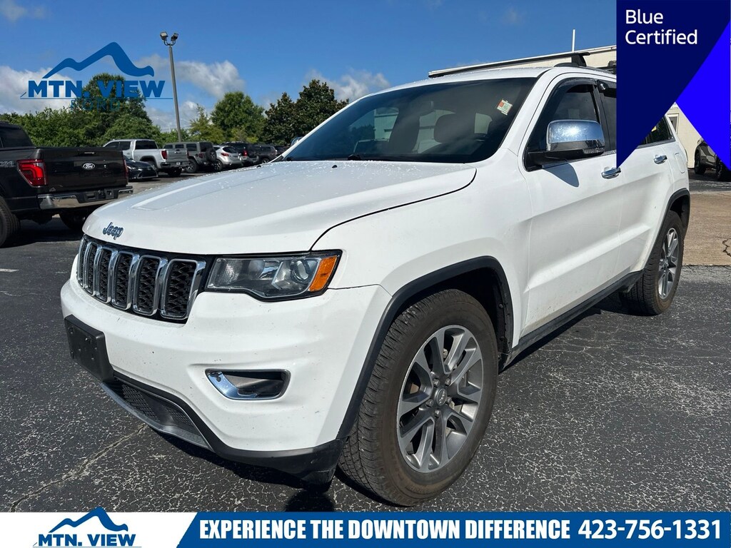 Certified 2018 Jeep Grand Cherokee Limited SUV