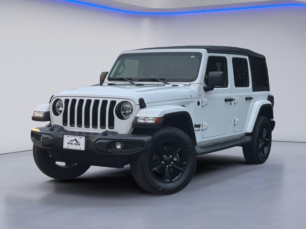 Used 2021 Jeep Wrangler Unlimited Sahara Altitude SUV