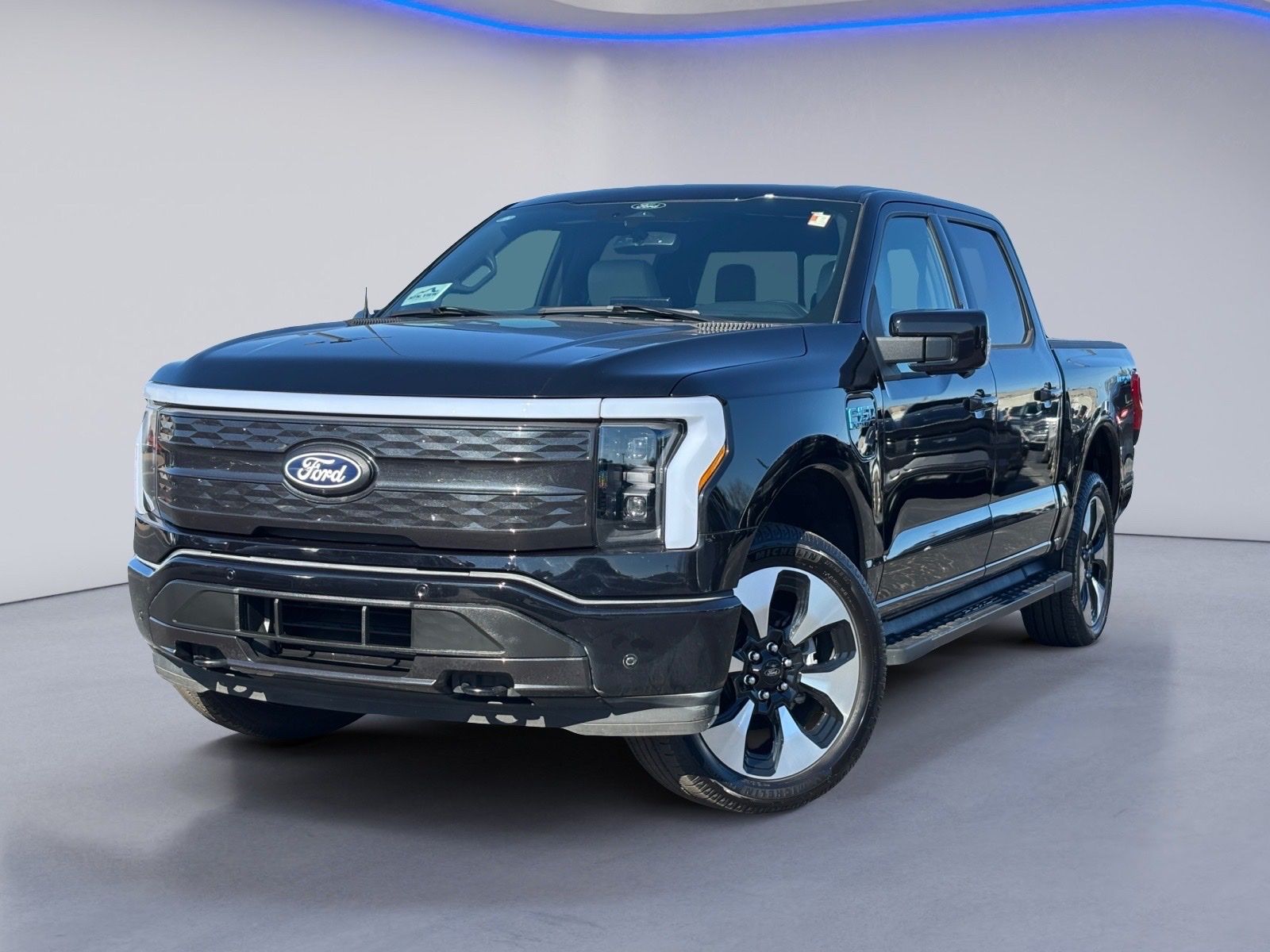 Certified 2025 Ford F-150 Lightning Platinum with VIN 1FT6W7L75SWG03746 for sale in Chattanooga, TN