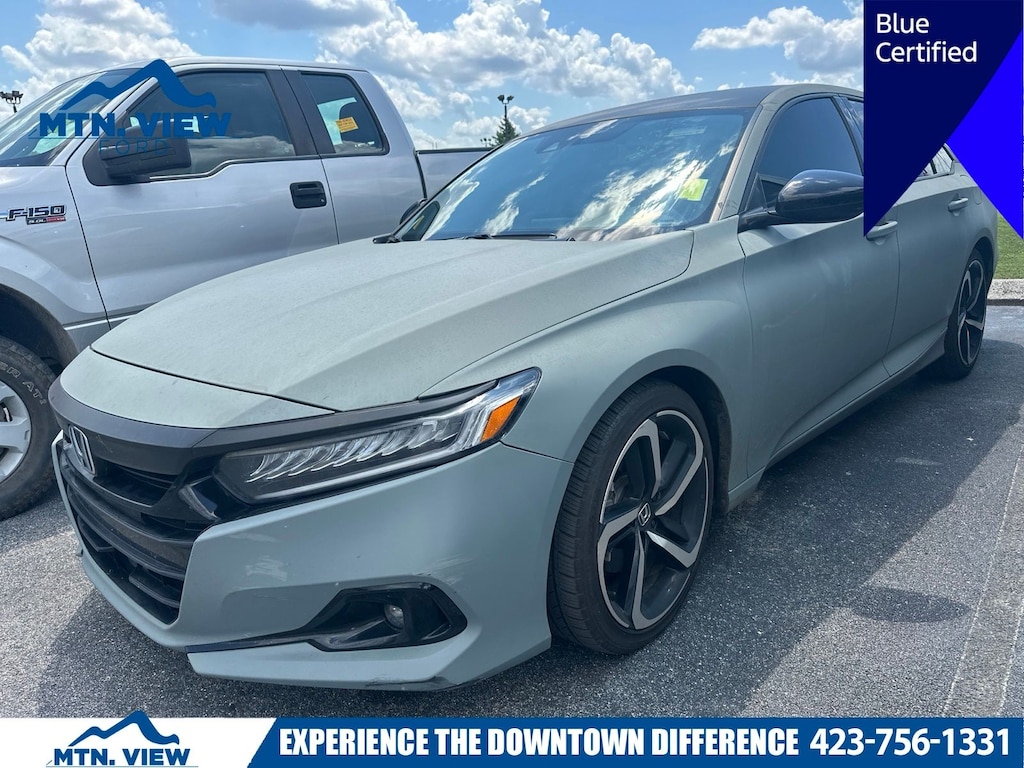 Certified 2022 Honda Accord Hybrid Sport Sedan