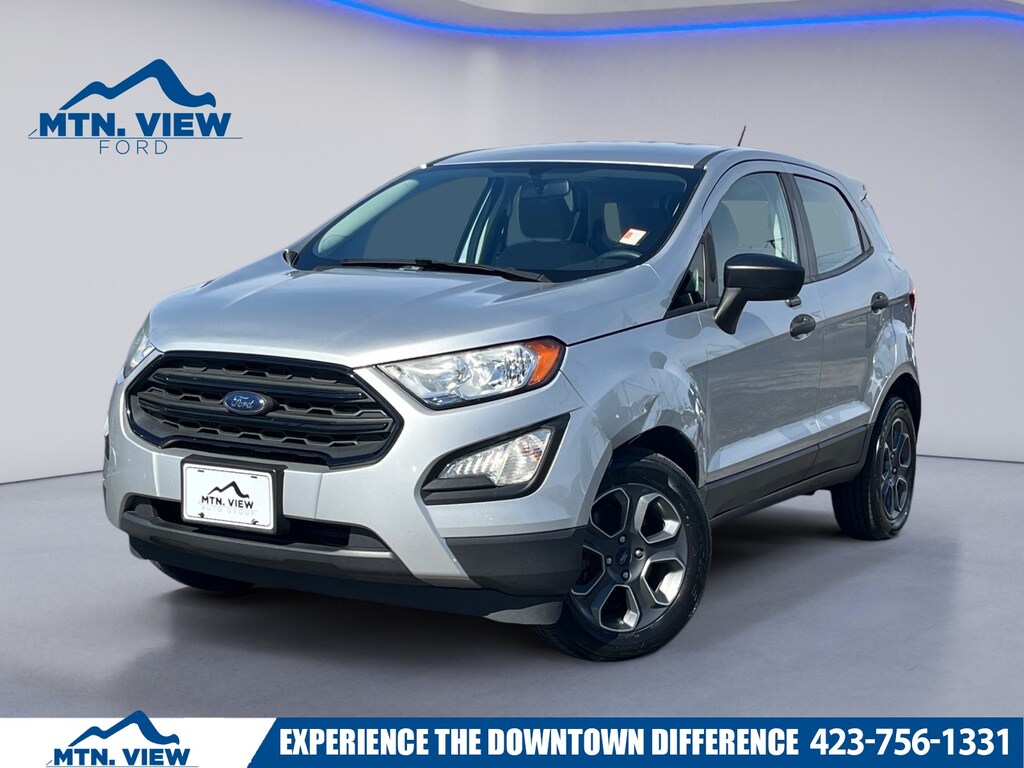 Certified 2020 Ford EcoSport S SUV