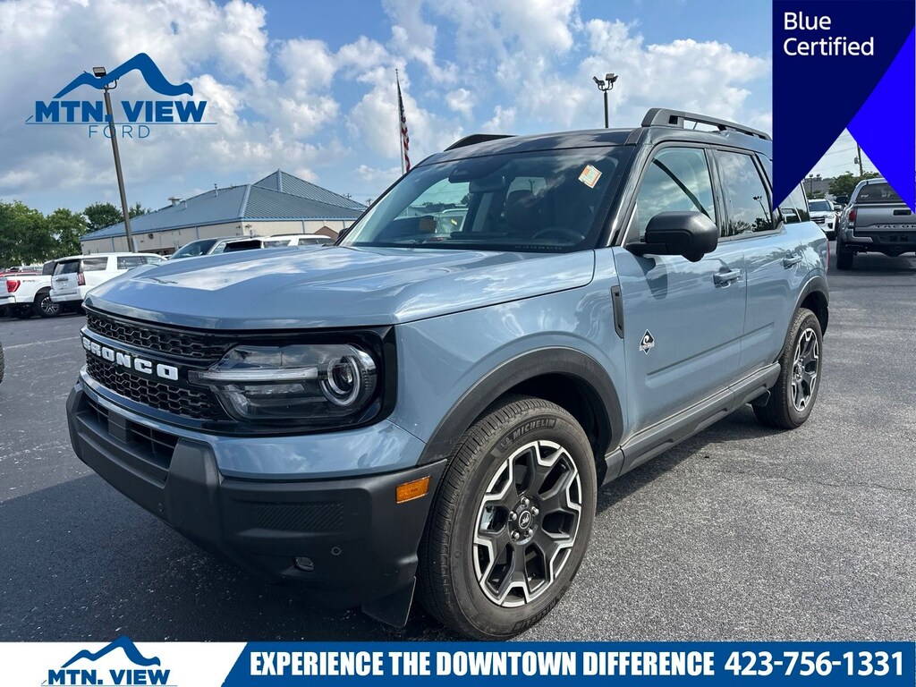 Certified 2025 Ford Bronco Sport Outer Banks SUV