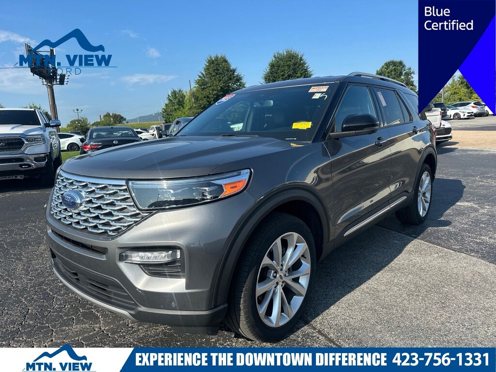 Certified 2023 Ford Explorer Platinum SUV