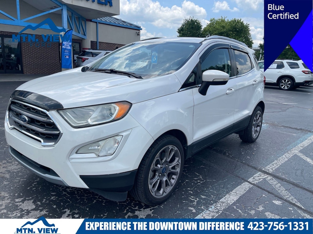 Certified 2018 Ford EcoSport Titanium SUV