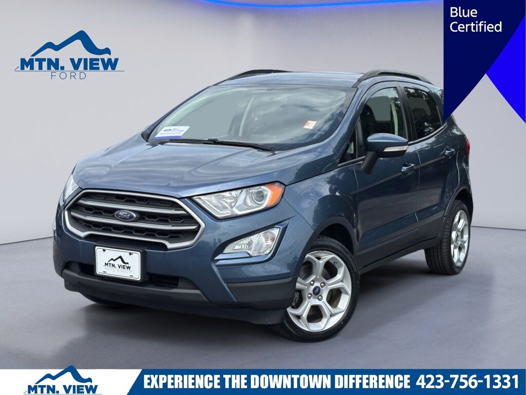 Certified 2021 Ford EcoSport SE SUV