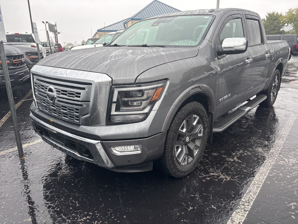 Certified 2021 Nissan Titan Platinum Reserve Truck  Crew Cab