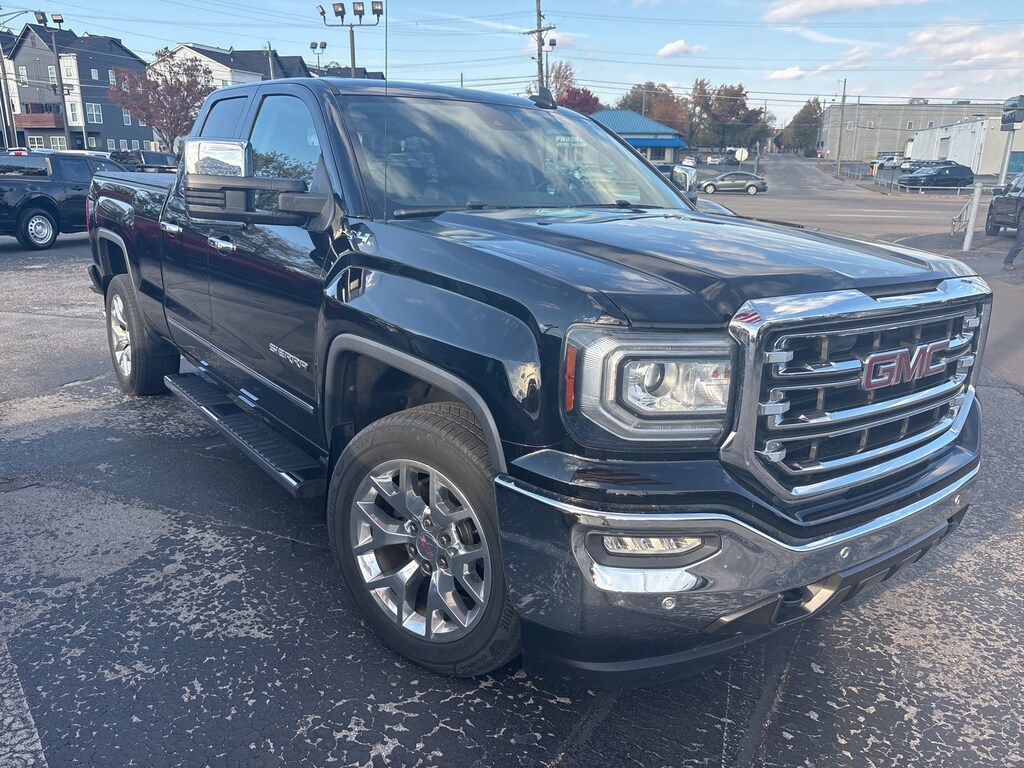 Used 2018 GMC Sierra 1500 SLT Truck Double Cab