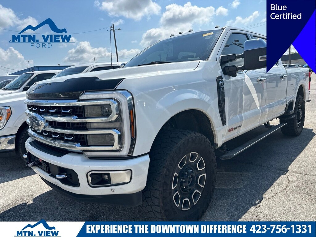 Certified 2024 Ford F-350SD Platinum Truck Crew Cab