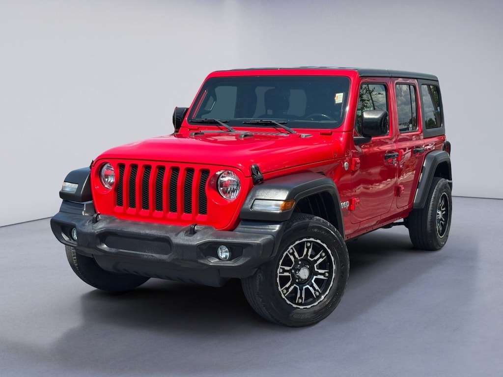 Certified 2019 Jeep Wrangler Unlimited Sport S SUV