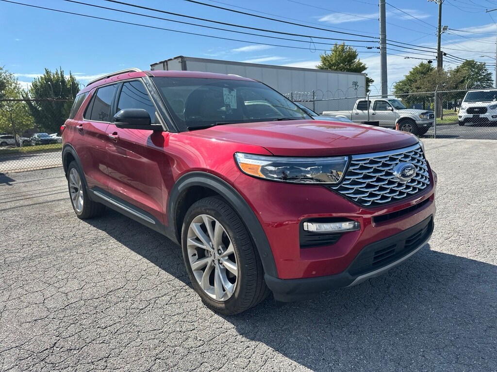 Certified 2022 Ford Explorer Platinum SUV