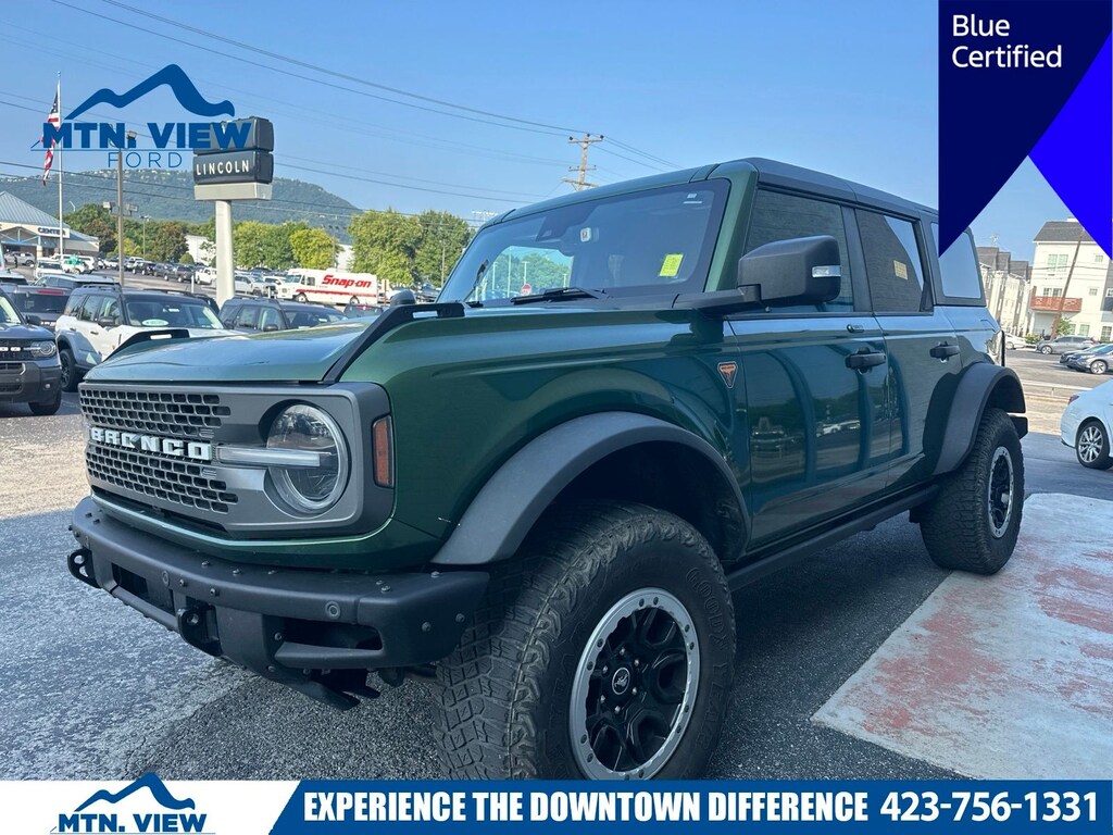 Certified 2023 Ford Bronco Badlands SUV