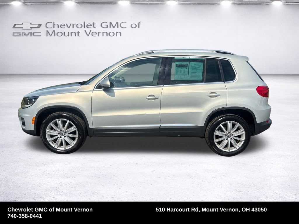 Used 2015 Volkswagen Tiguan SEL with VIN WVGBV7AX6FW583187 for sale in Mount Vernon, OH