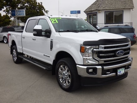 Featured Used 2021 Ford F-250SD Lariat Truck Crew Cab for Sale in Arroyo Grande, CA