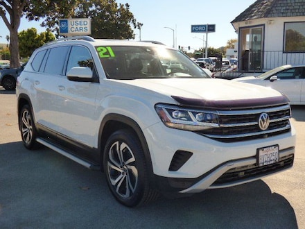 Featured Used 2021 Volkswagen Atlas SEL Premium SUV for Sale in Arroyo Grande, CA