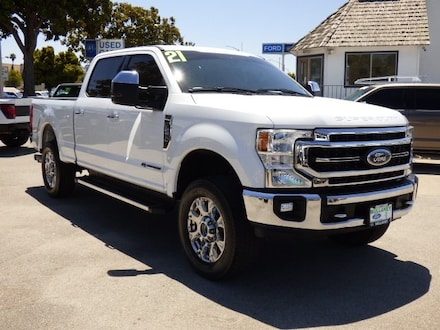 Featured Used 2021 Ford F-250SD Lariat Truck Crew Cab for Sale in Arroyo Grande, CA