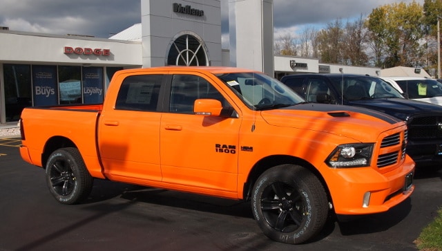 Ignition Orange 2017 Ram 1500 Truck