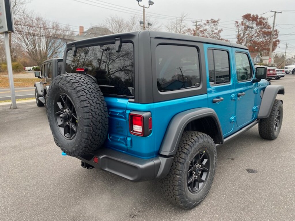 New 2024 Jeep Wrangler 4xe 4DOOR WILLYS For Sale Southold NY