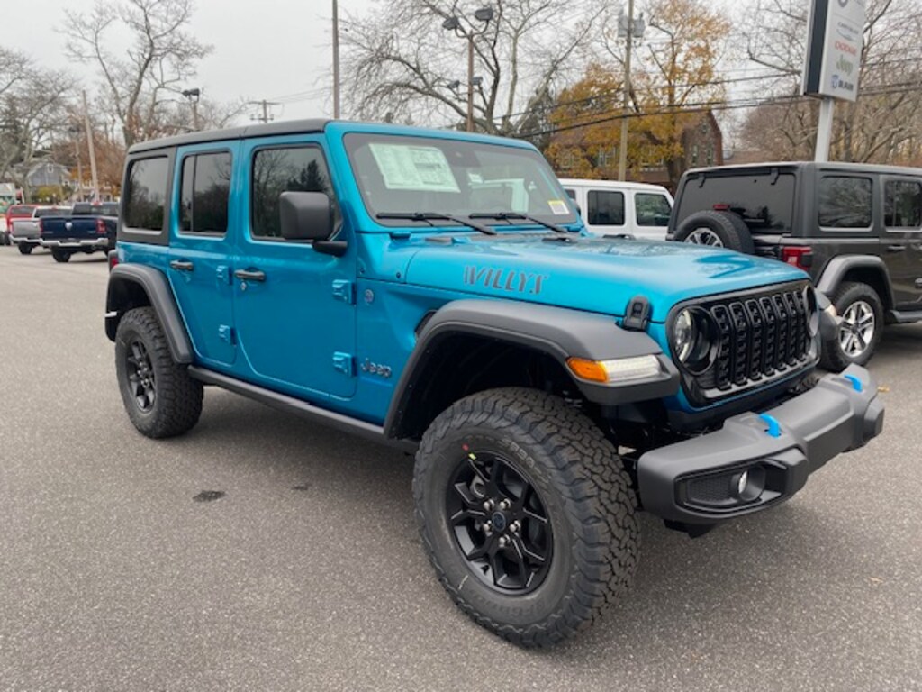 New 2024 Jeep Wrangler 4xe 4DOOR WILLYS For Sale Southold NY