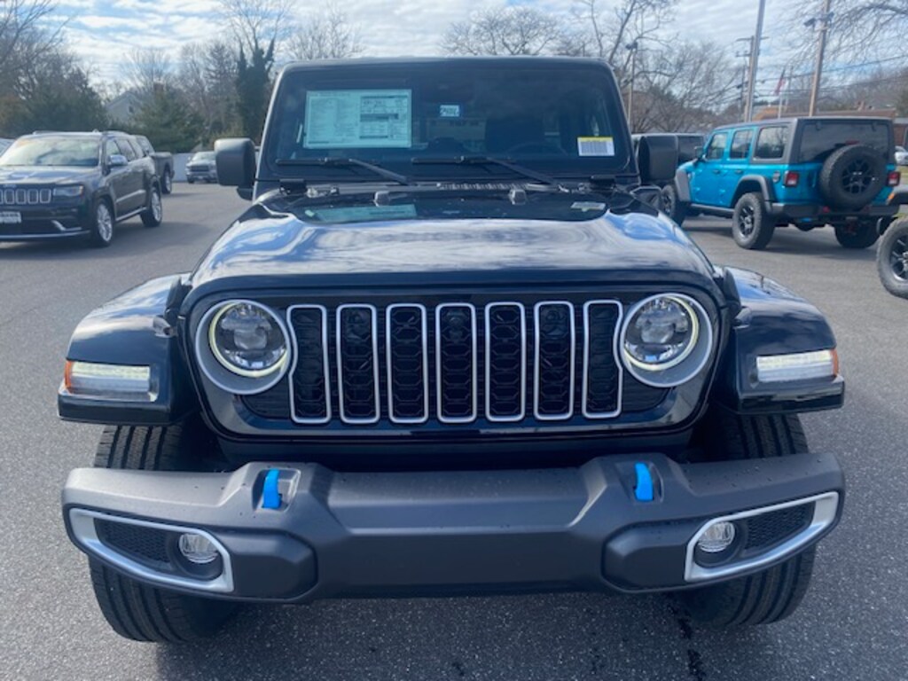 New 2024 Jeep Wrangler 4xe 4DOOR SAHARA For Sale Southold NY