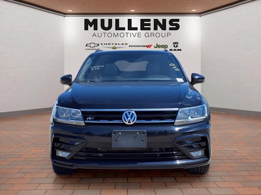 Used 2021 Volkswagen Tiguan SE R-LINE BLACK with VIN 3VV2B7AX7MM058764 for sale in Checotah, OK